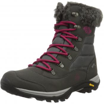 Brütting Himalaya Damen Schneestiefel, Anthrazit/Pink, 42 EU