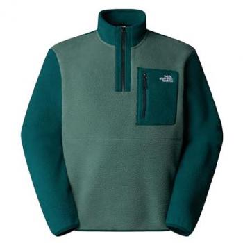 The North Face Yumiori 1/4 Zip Sweatshirt Herren Grün