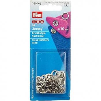 Prym 20-Piece Jersey Snap Fasteners Set