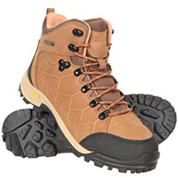 Mountain Warehouse Hurricane Women's Extreme Waterproof Trekking Boots – Brown, Size 7