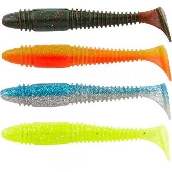 Naluca Silicone Lucky John Tioga 114 mm – Serie 4 (set)