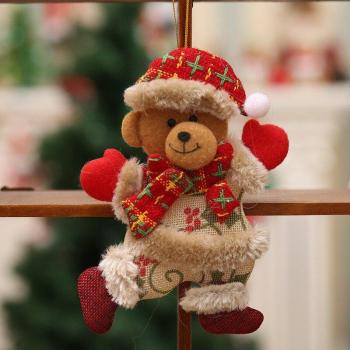 Santa Claus Snowman Tree Ornaments