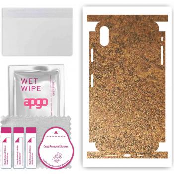 Vinilo protector APGO “Cobre Oxidado” para iPhone XS Max