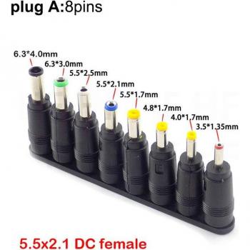 Adaptateur USB‑Power ThinkPad – Femelle à mâle 5,5 x 2,1 mm, angle droit