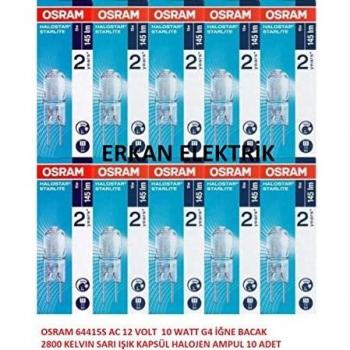 Osram Halostar Starlite Halogenlampe G4 12V 10W 145lm 2000h Lebensdauer