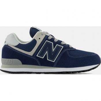 New Balance Jungen Sneakers 574 Dunkelblau mit Klettverschluss