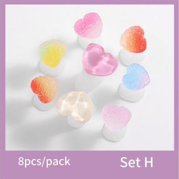 Gänseblümchen-Silicone Zehentrenner, 8 Stück – Salonbedarf