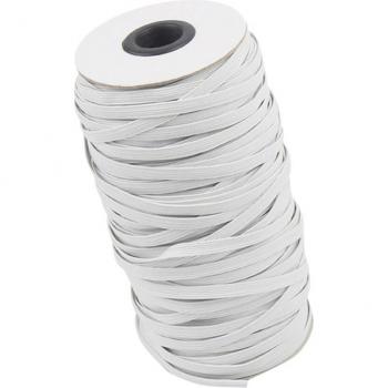 Witte en Zwarte Elastische Banden 100 Meter 3mm 4mm 5mm 6mm