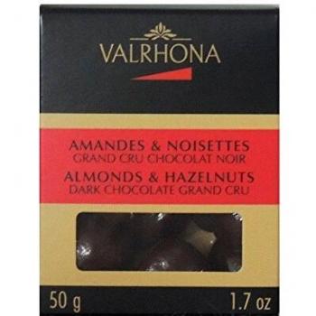 VALRHONA Chocolat noir amandes et noisettes