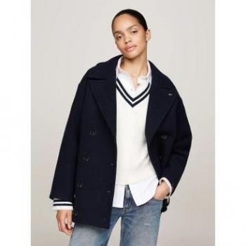 Chaqueta Tomy Jeans Azul Oscuro – Estilo Casual