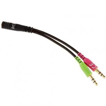 DeLOCK 65459 adaptador de cable 3.5mm 2 x 3,5mm Negro