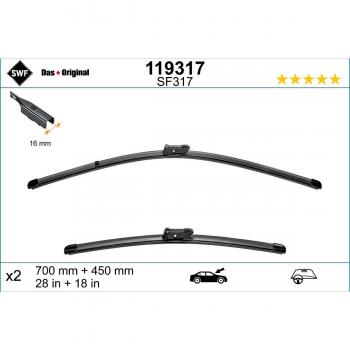 SWF Premium Wiper Blade 119317