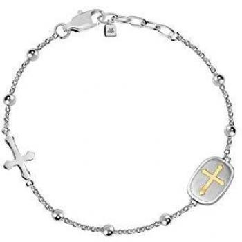 Collezione God Bracciale Uomo Morellato in Acciaio con finitura PVD Oro