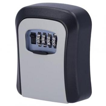 Caixa de Chaves Cinza com Código KEYS-SAFEBOX