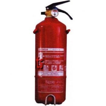 Extincteur de sécurité 2 kg avec support mural