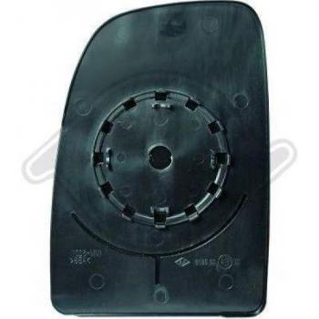 Diederichs 3484126 Door Mirror Glass Base