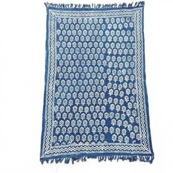 Authentic Indian Indigo Throw