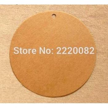 10cm Diameter Blank Round Tags