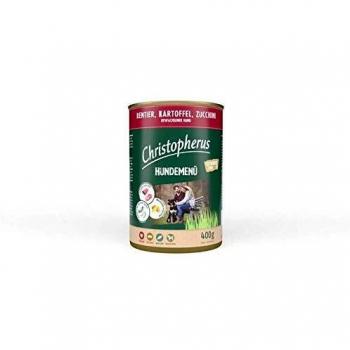 Allco Christopherus Hundemenü mit Rentier, Kartoffel & Zucchini