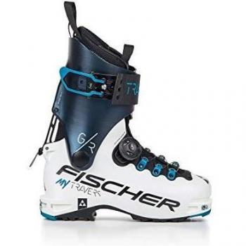 Fischer My Travers Stivali per Escursioni Alpine 25.5 Colorato Blu e Bianco