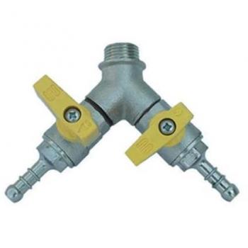 Bolla Maschio Valvola a Sfera Portagomma 1/2 x 14 Metano