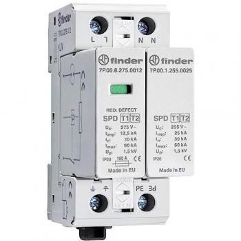 Finder 7P.02.8.275.1012 Surge Protection Device 60 kA