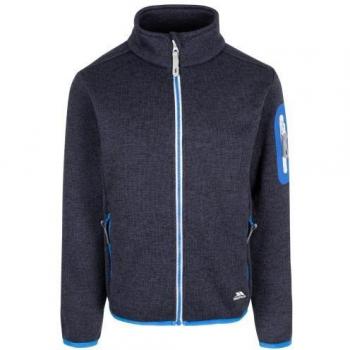 Fareham Giacca in pile TRESPASS per ragazzi 5-6 anni blu scuro