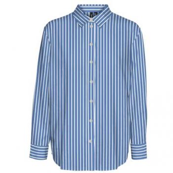 Vero Moda Längere Bluse VMLinn – einteilige Faltenkonstruktion (XL, Damen)