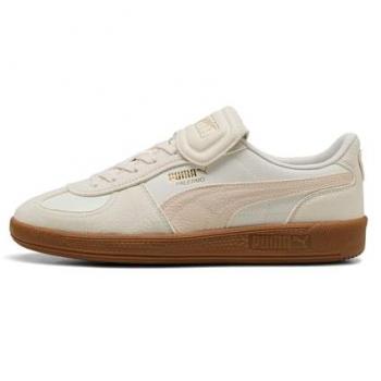 Baskets Puma Palermo Premium Beige Blanc Rose Clair – 45