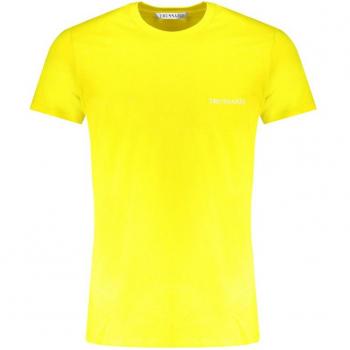 Trussardi Yellow Cotton T-Shirt