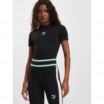 Body Puma Classics Ribbed Nero