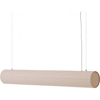 Lampada a sospensione Audo Hashira Linear, 140 cm, colore naturale