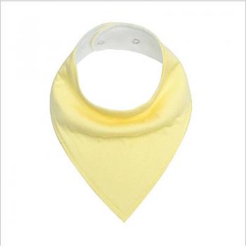 Babero triangular para bebé, absorbente y de algodón, con dibujos animados, 1 unidad