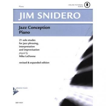Partitions jazz&blues ADVANCE MUSIC SNIDERO J.