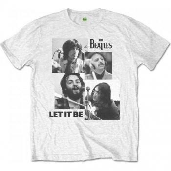 T-shirt Let It Be The Beatles Unisexe XL Blanc