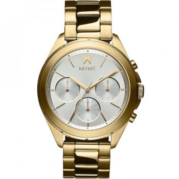 MVMT 39mm Gold and Silver Stainless Steel Watch