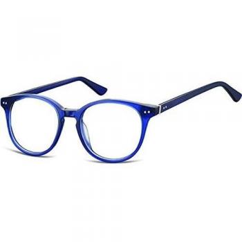 Montura Ovalada Azul en Plástico – Gafas Recetadas y Anti-Azules para Hombre – SmartBuy