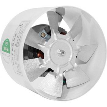 Miniventilator für Abluftschächte, 4 Zoll