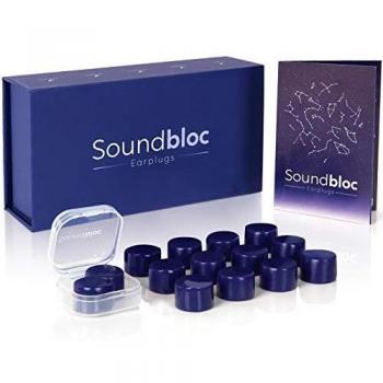 Soundbloc™ Soft Silicone Ear Plugs for Sleeping