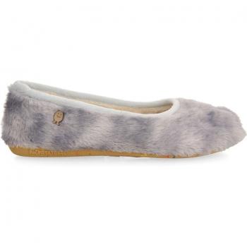 Gioseppo Zapatillas de Casa para Mujer: Bailarina Azul Pastel, Plantilla Removible