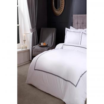 Mayfair Graphite Duvet Cover Set
