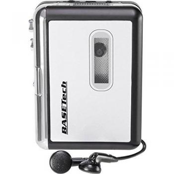 Basetech BT‑USB Tape 100 Digital‑Kassette zu Kopfhörern