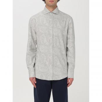 Camicia Brunello Cucinelli XL Cotone Bianco