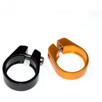 MTB-CNC-Sattelklemme 31,8 mm Gold‑Aluminium