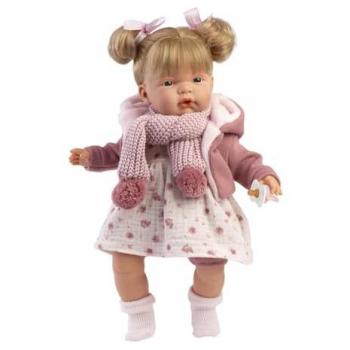 Llorens Llorona Baby 38 cm – Chaqueta y Chupón Fúcsia