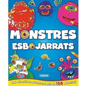 Monstres esbojarrats amb màscares i adhesius