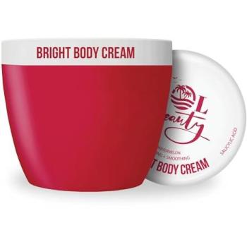 SOL Beauty Unisex Watermelon Moisturizing Body Cream – Brightening & Smoothing, Vegan, 300 g (Crimson)