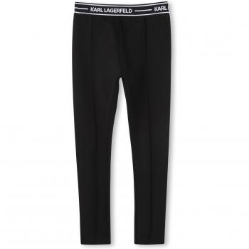 Leggings Kinder Karl Lagerfeld Negro Estilo 16A
