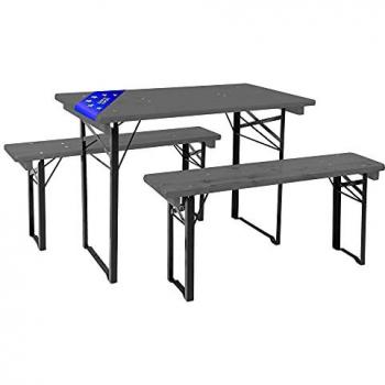 Bancs et table de jardin Hirschgarten 110 cm