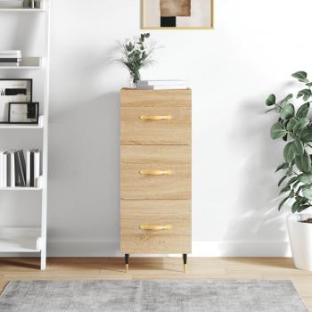 Vidaxl Sonoma Oak Sideboard 34.5x34x90 cm Engineered Wood